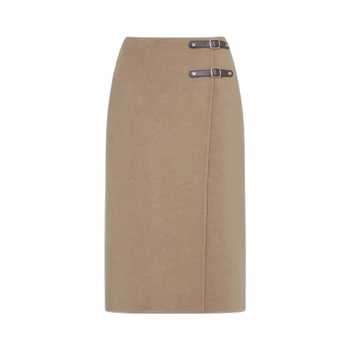 Curzio Buckle Detailed Skirt