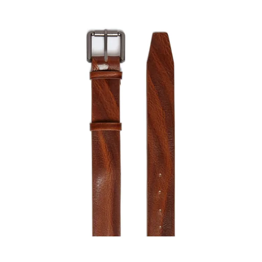 Logo-Engraved Buckle Belt