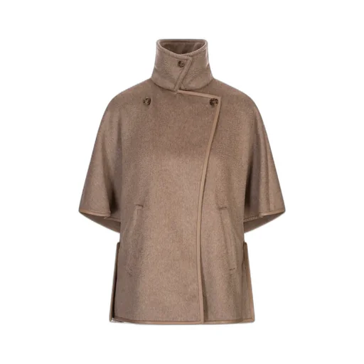 Double-Breasted Short-Sleeved Coat