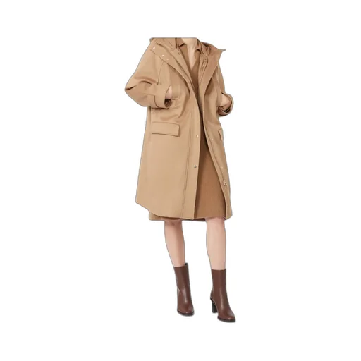 Long-Sleeved Hooded Parka