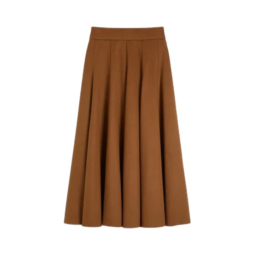 Pleated Midi Skirt