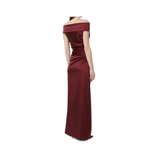 Pianoforte Opaco Off-Shoulder Dress