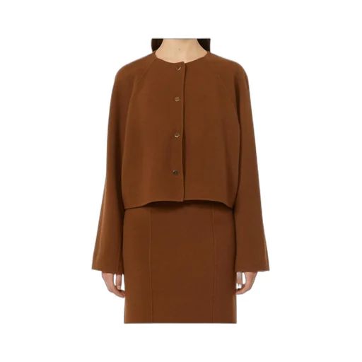 Wool And Cashmere Cropped Jacket