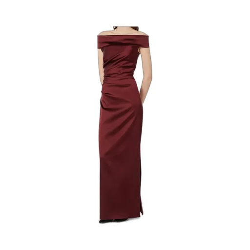 Pianoforte Opaco Off-Shoulder Dress