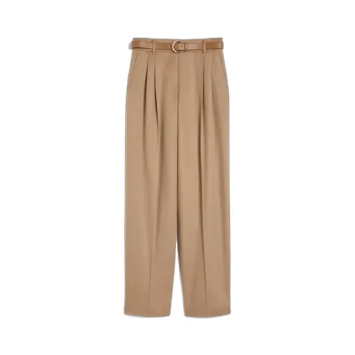 Flowing Wool Trousers