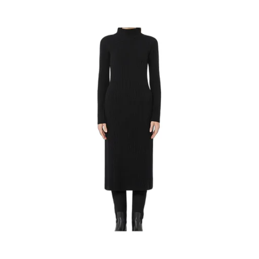 Wool And Cashmere Slim-Fit Dress