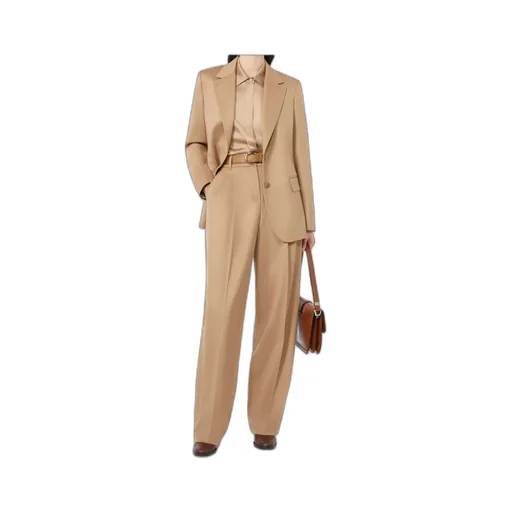 Flowing Wool Trousers