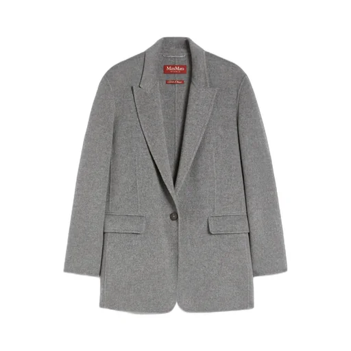 Wool And Silk Double-Cloth Blazer