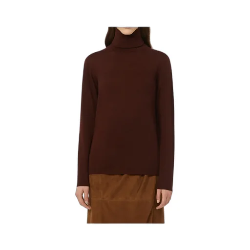 Wool Knit Turtleneck Jumper