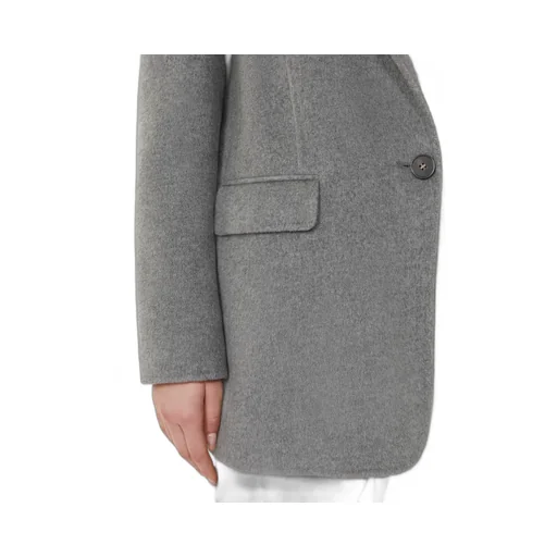 Wool And Silk Double-Cloth Blazer
