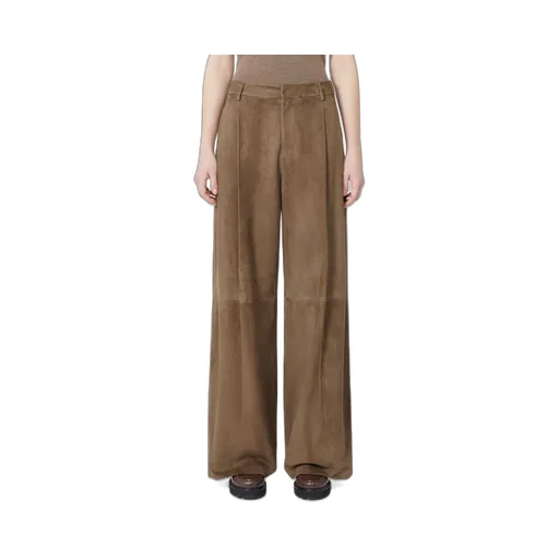 Brando Pleat Detailed Trousers
