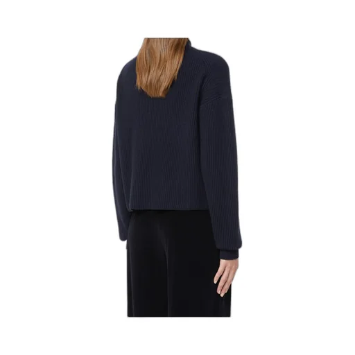 Mock Neck Ribbed Jumper