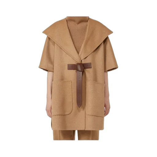 Camel-Hair Cape