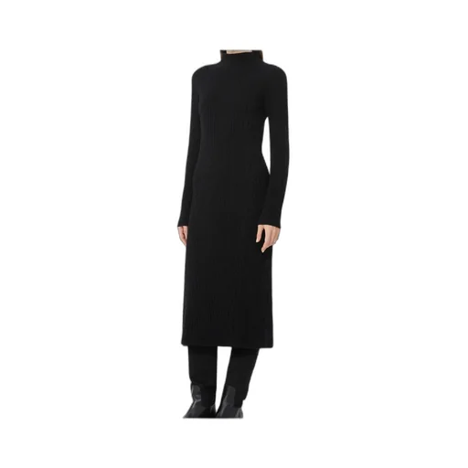 Wool And Cashmere Slim-Fit Dress