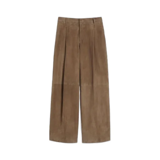 Brando Pleat Detailed Trousers