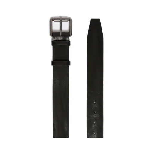 Logo-Engraved Buckle Belt