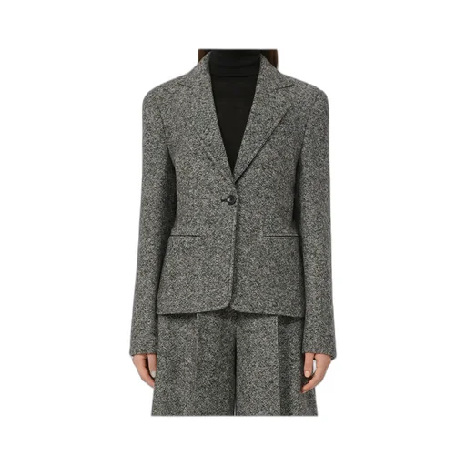 Feminine Wool And Silk Blazer