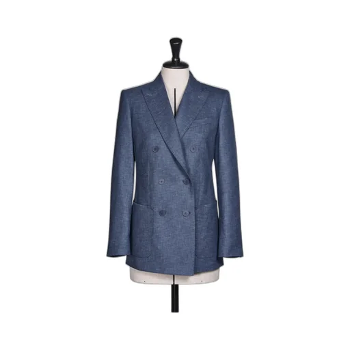 Double-Breasted Wool Blazer
