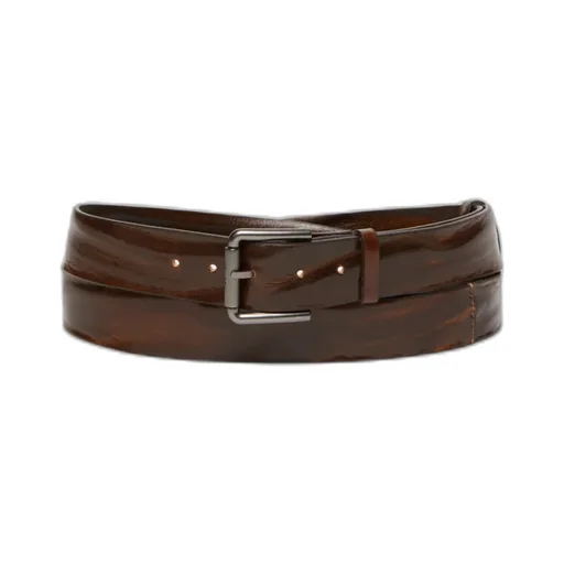 Long Leather Belt
