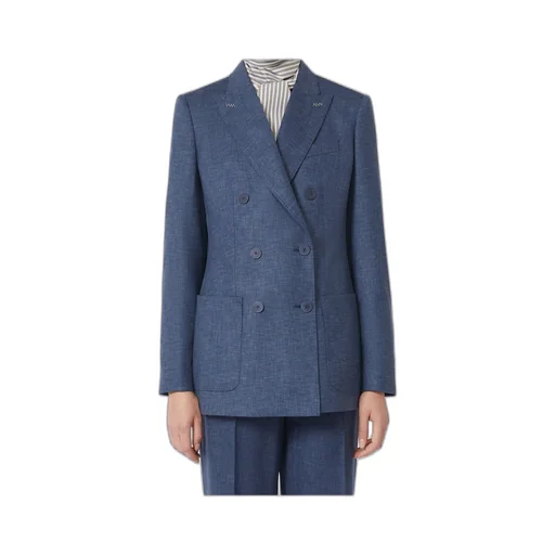 Double-Breasted Wool Blazer