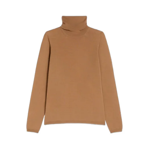 Wool Knit Turtleneck Jumper