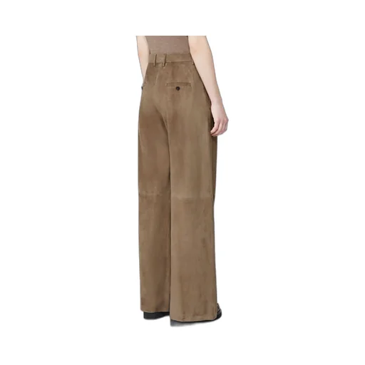Brando Pleat Detailed Trousers