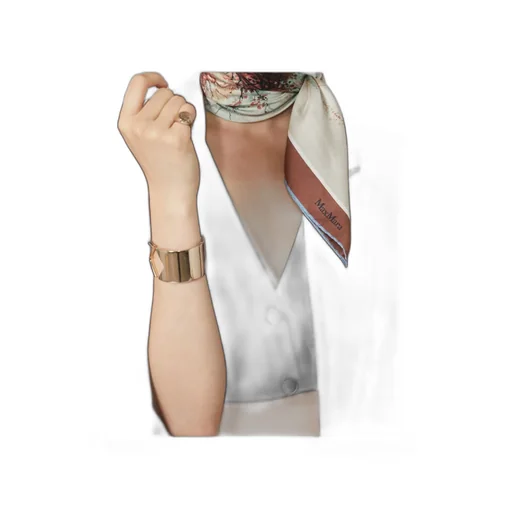 Pattern-Printed Foulard
