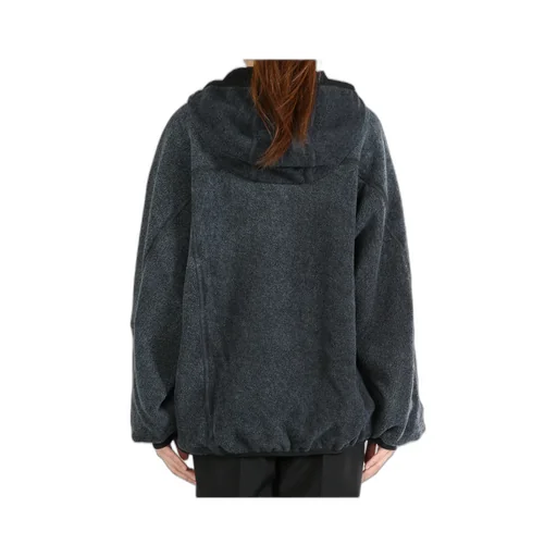 Zip-Up Cotton Hoodie