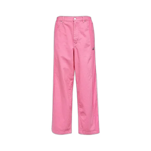 Panelled Wide-Leg Trousers