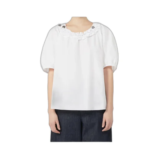 Cotton Poplin Blouse