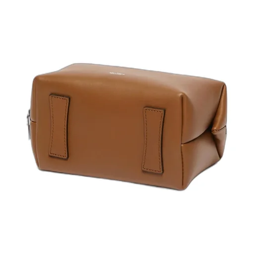 Small Natural Leather Bowler Bag