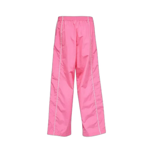Panelled Wide-Leg Trousers