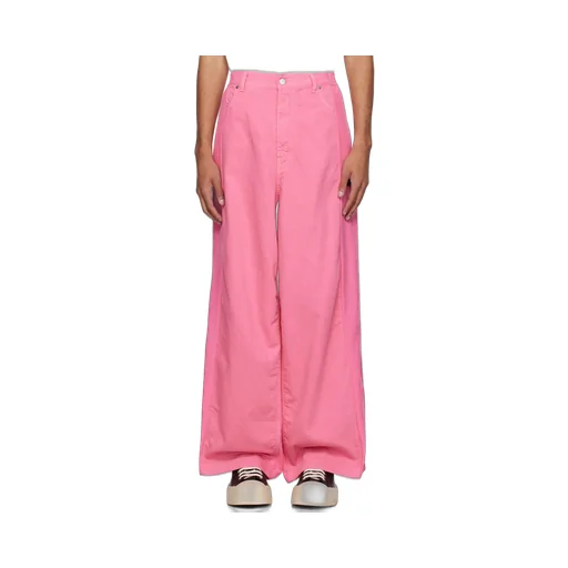 Panelled Wide-Leg Trousers