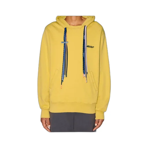Multicord-Drawstring Cotton Hoodie