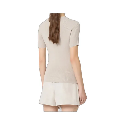 Rib-Knit Cotton Sweater