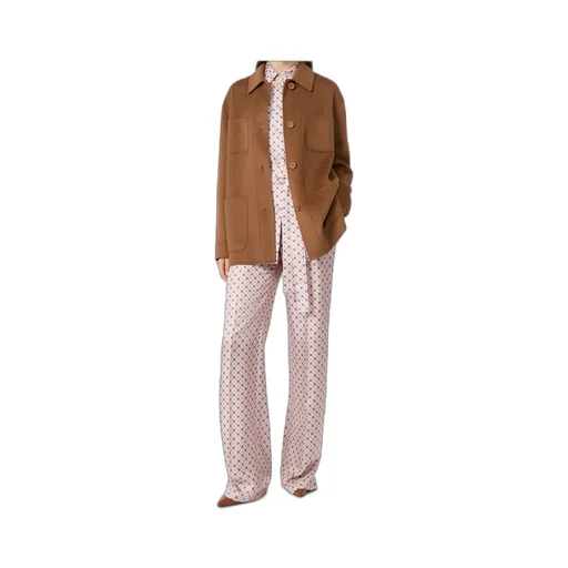 Jacket In Wool, Cashmere And Silk Broadcloth