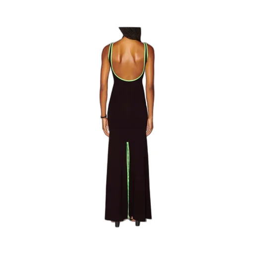 Heart Hole Sleeveless Long Dress