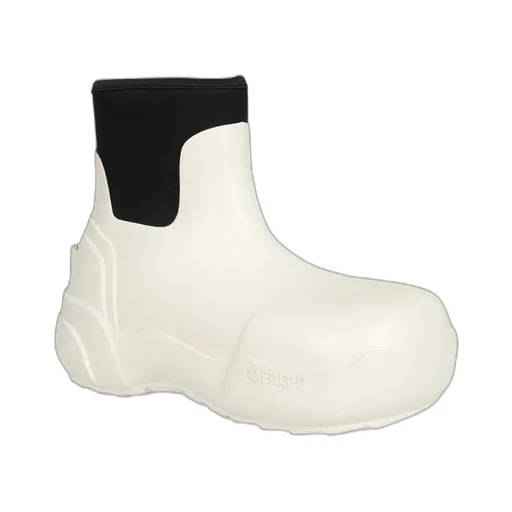 Logo-Detail Chunky Ankle Boots