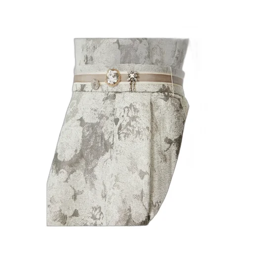 Sleeveless Jacquard Dress