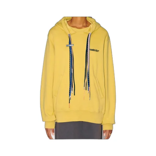 Multicord-Drawstring Cotton Hoodie