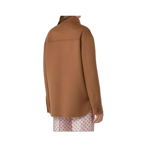 Jacket In Wool, Cashmere And Silk Broadcloth
