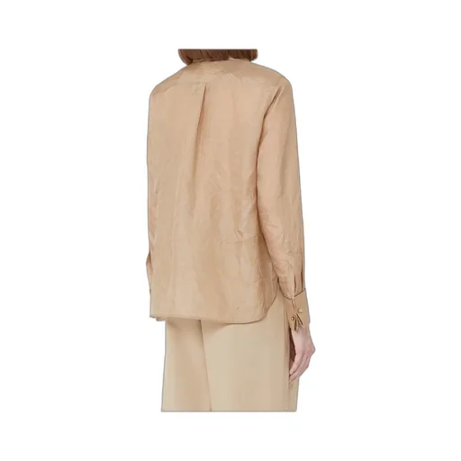 Silk Canvas Shirt