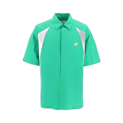 Logo Patch Bowling Shirt