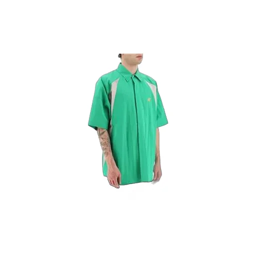 Logo Patch Bowling Shirt