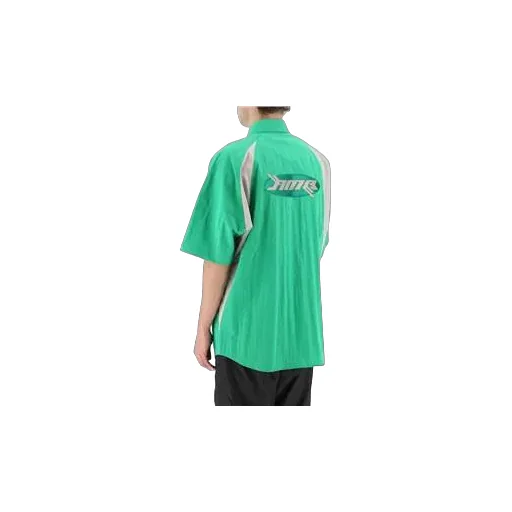 Logo Patch Bowling Shirt