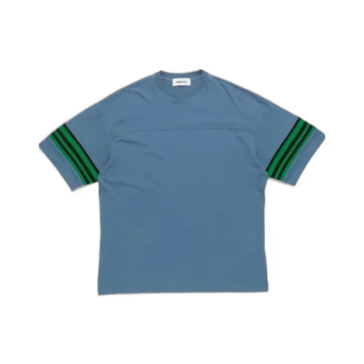 Logo Stripe Detailed Crewneck T-Shirt