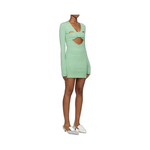 Cut-Out Detail Mini Dress