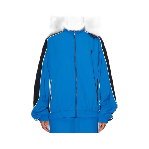 Logo-Embroidered Zip-Up Jacket