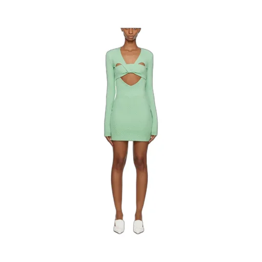 Cut-Out Detail Mini Dress