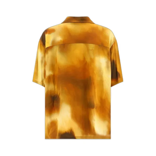 Short-Sleeved Buttoned Shirt